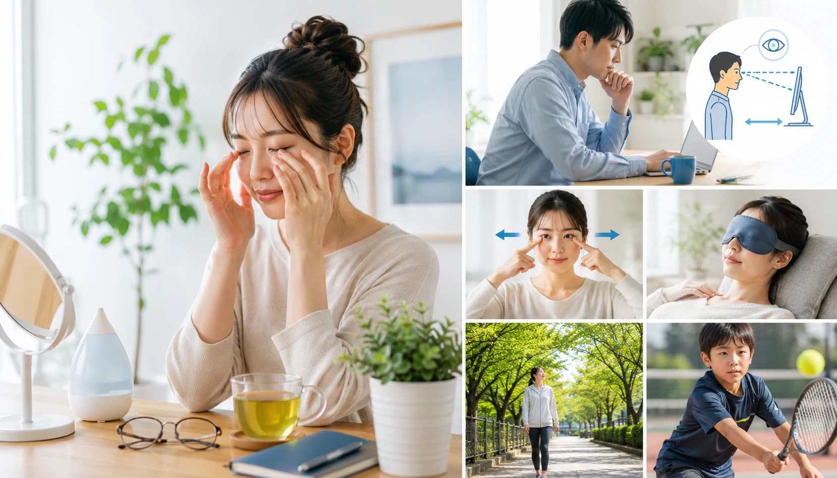 目のケアと視覚トレーニング完全ガイド｜アイケアで毎日をもっと快適に 